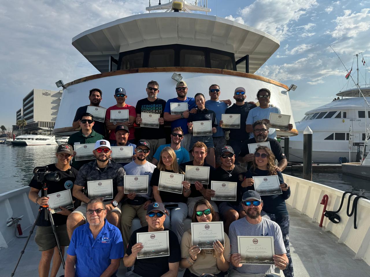 Boat expedition to Revillagigedo